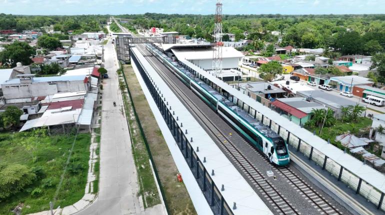 Pese a obstáculos Tren Maya se concretó, ahora a generar infraestructura: May
