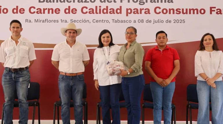 Inaugura Osuna programa de apoyo alimentario con entrega de carne a 2 mil familias