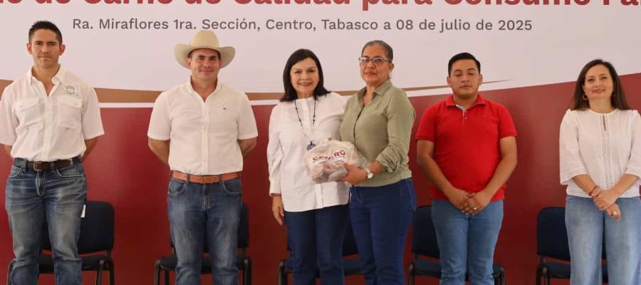 Inaugura Osuna programa de apoyo alimentario con entrega de carne a 2 mil familias Inaugura Osuna programa de apoyo alimentario con entrega de carne a 2 mil familias