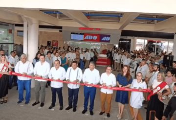 Estamos recuperando la confianza de la IP": Gobernador al inaugurar terminal ADO Paraíso