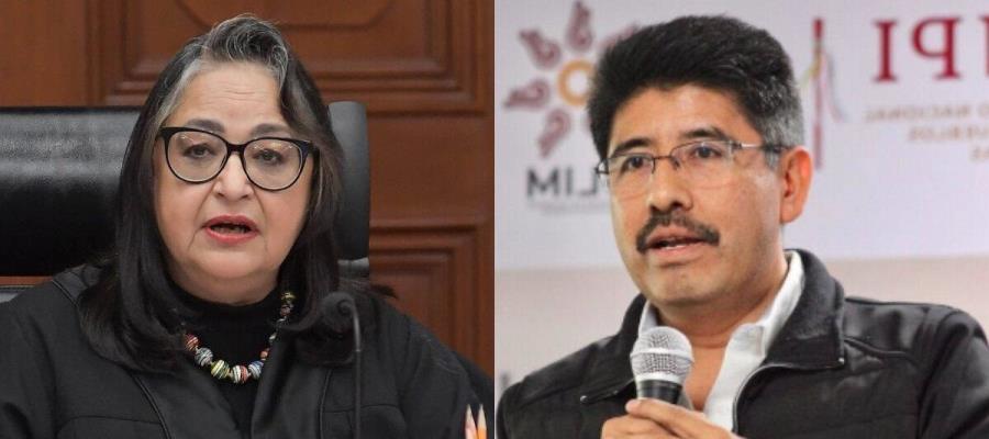 Norma Piña y Hugo Aguilar se reúnen para iniciar transición en la SCJN Norma Piña y Hugo Aguilar se reúnen para iniciar transición en la SCJN