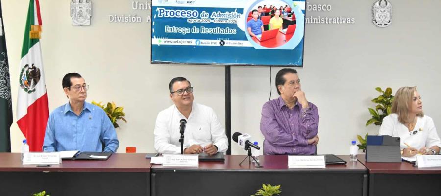Acepta UJAT al 65% de los jóvenes que presentaron el examen de admisión Acepta UJAT al 65% de los jóvenes que presentaron el examen de admisión