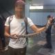 Detienen a joven en CDMX por ingresar con una serpiente a estación del Metro