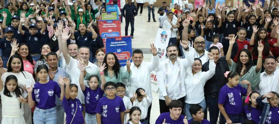 Toman protesta a Red Estatal de Impulsores para que niños se conviertan en promotores de sus derechos Toman protesta a Red Estatal de Impulsores para que niños se conviertan en promotores de sus derechos