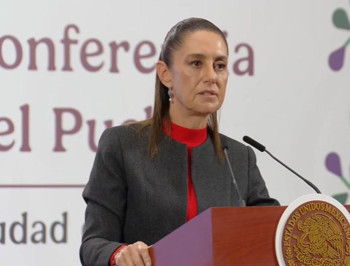 No politizar discrepancia entre Harfuch y Bukele por avioneta asegurada en Colima, pide Sheinbaum No politizar discrepancia entre Harfuch y Bukele por avioneta asegurada en Colima, pide Sheinbaum