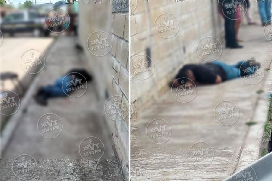 Sujetos en moto, ejecutan a hombre en la col. Carlos A. Madrazo, Centro