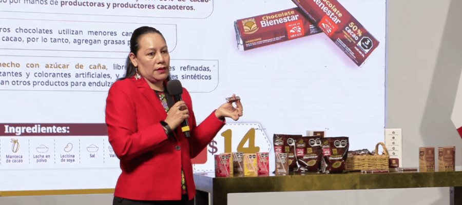 Presentan Chocolate del Bienestar con cacao de Tabasco y Chiapas Presentan Chocolate del Bienestar con cacao de Tabasco y Chiapas