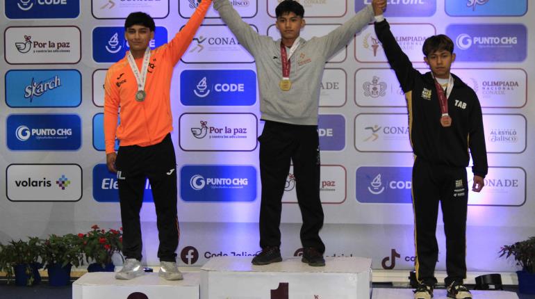 Delegación tabasqueña alcanza 51 medallas en Olimpiada Nacional 2025