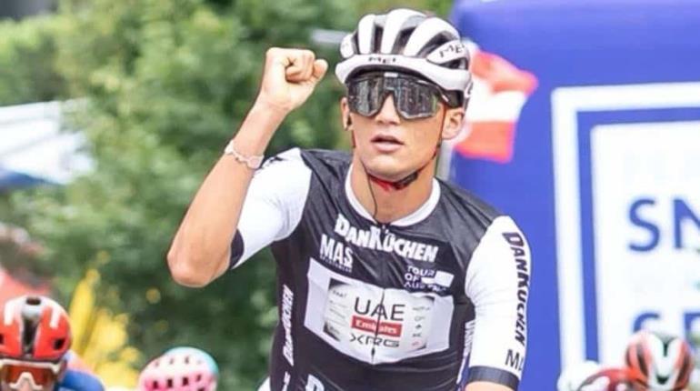 Isaac del Toro gana segunda etapa del Tour de Austria y es cuarto de la general