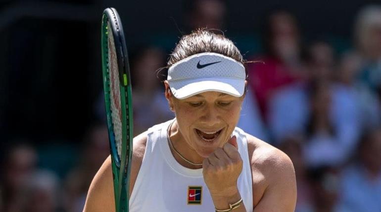 Amanda Anisimova llega por primera vez a una final de Grand Slam al derrotar a Sabalenka en semis de Wimbledon