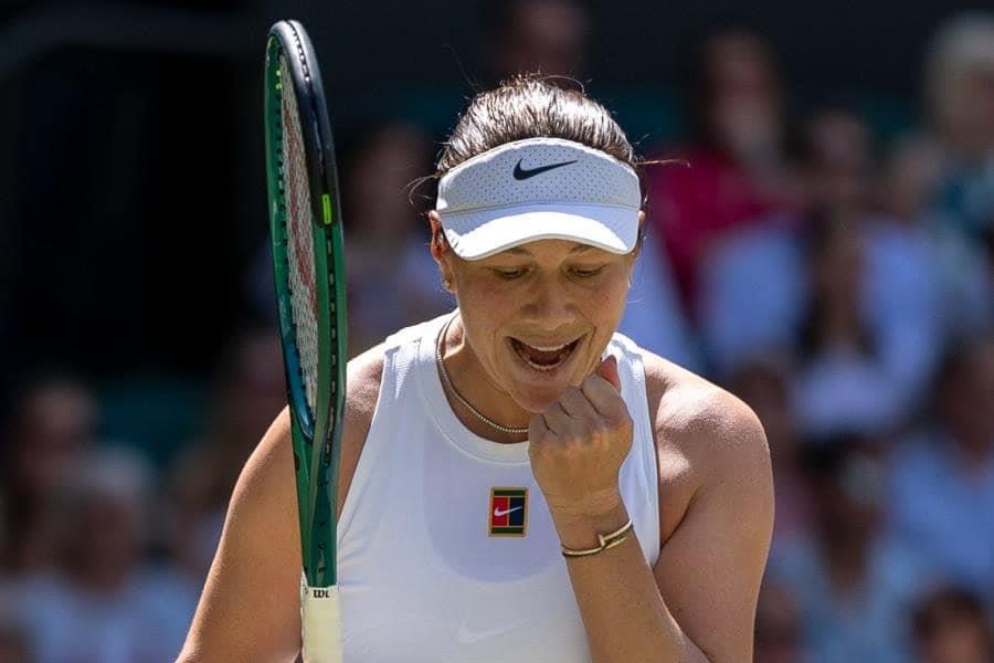Amanda Anisimova llega por primera vez a una final de Grand Slam al derrotar a Sabalenka en semis de Wimbledon Amanda Anisimova llega por primera vez a una final de Grand Slam al derrotar a Sabalenka en semis de Wimbledon