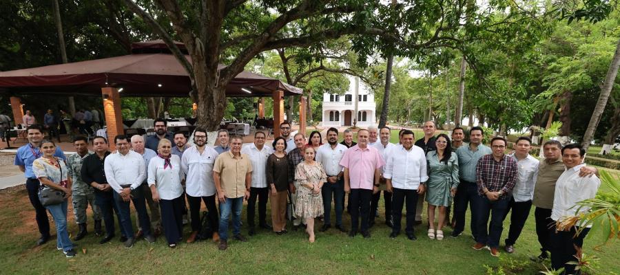 IP de Tabasco se reúne con Gobernador