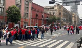 Marcha CNTE nuevamente en CDMX y provoca afectaciones viales