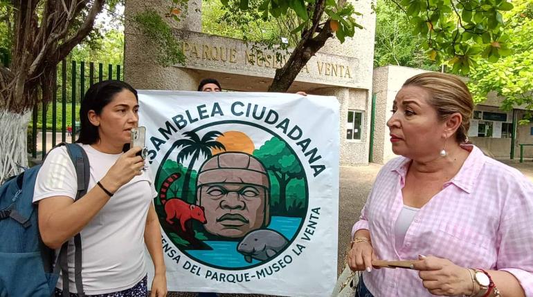 Increpan a titulares de Cultura y Sotop inconformes con Museo Olmeca