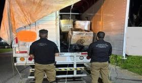 Decomisan más de 48 kilos de marihuana y detienen a 2 personas en Huimanguillo