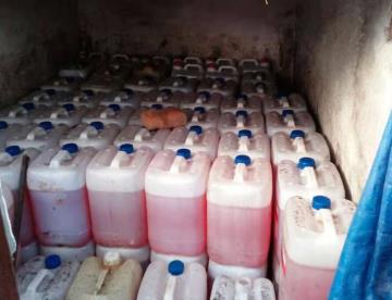 Aseguran en Tabasco más de 112 mil litros de hidrocarburo
