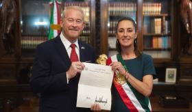 Sheinbaum y Trump tienen una "relación maravillosa": Embajador de EE. UU. en México