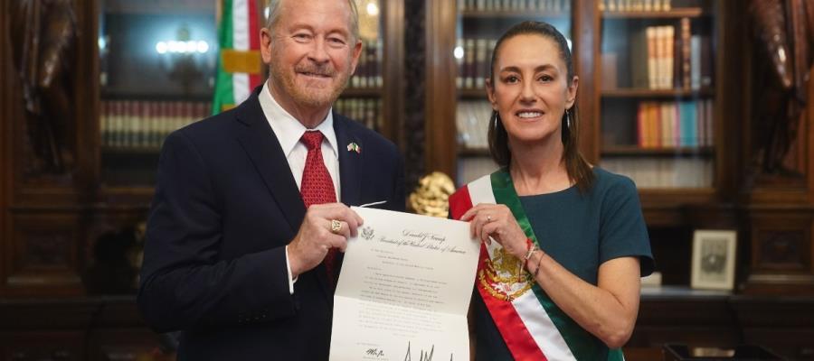Sheinbaum y Trump tienen una "relación maravillosa": Embajador de EE. UU. en México Sheinbaum y Trump tienen una "relación maravillosa": Embajador de EE. UU. en México