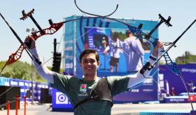 El mexicano Matías Grande es oro en Copa del Mundo de Tiro con Arco