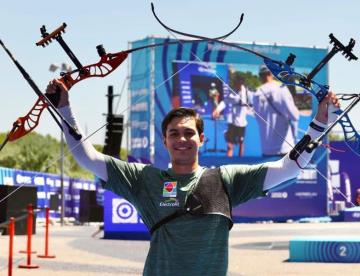 El mexicano Matías Grande es oro en Copa del Mundo de Tiro con Arco