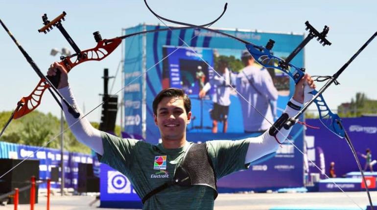 El mexicano Matías Grande es oro en Copa del Mundo de Tiro con Arco
