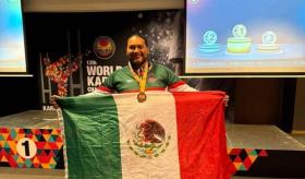 Tabasqueño conquista tercer lugar en Campeonato Mundial de Karate en Suecia