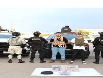 FIRT Olmeca asegura a extorsionadores de Chiapas que se escondían en Tabasco