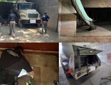 Asegura FGR toma clandestina y 360 litros de combustible en Cárdenas