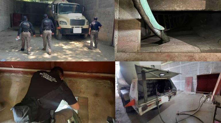 Asegura FGR toma clandestina y 360 litros de combustible en Cárdenas