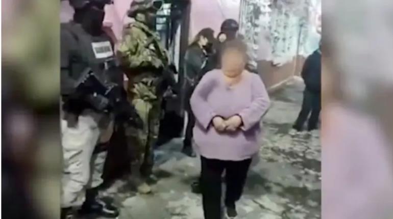 Capturan a abuelita con droga tras cateo en domicilio en la CDMX
