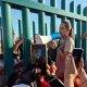 Manifestantes bloquean salida de Sheinbaum tras inauguración de hospital en BC
