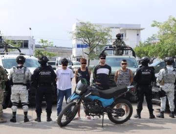 Arrestan a 4 por delitos contra la salud y extorsión en Ciudad Industrial