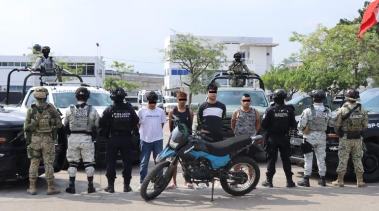 Arrestan a 4 por delitos contra la salud y extorsión en Ciudad Industrial