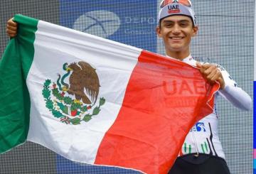 Isaac del Toro gana etapa 4 y es líder del Tour de Austria