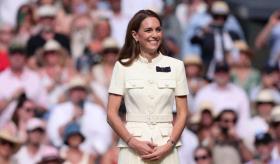 Kate Middleton regresa a Wimbledon entre aplausos