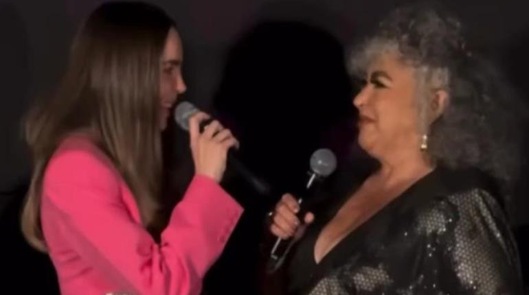 ¡Se viralizan! Belinda canta Él me mintió con Amanda Miguel en el piano