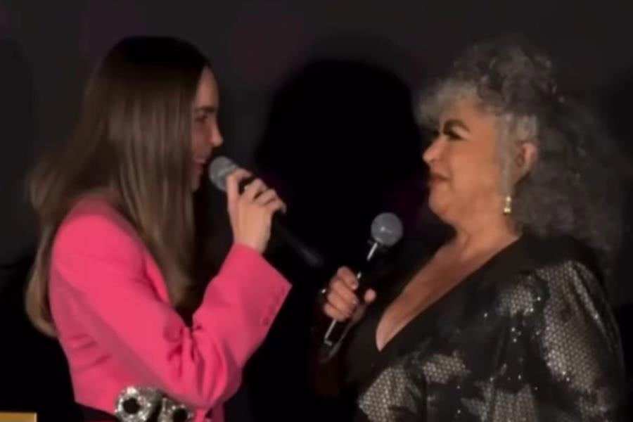 ¡Se viralizan! Belinda canta Él me mintió con Amanda Miguel en el piano ¡Se viralizan! Belinda canta Él me mintió con Amanda Miguel en el piano