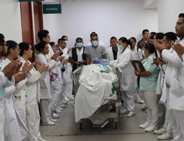 Joven de Tacotalpa, tercer donador de órganos que atiende el IMSS Tabasco en lo que va del año