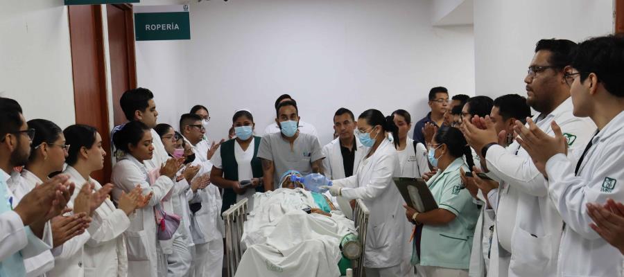 Joven de Tacotalpa, tercer donador de órganos que atiende el IMSS Tabasco en lo que va del año Joven de Tacotalpa, tercer donador de órganos que atiende el IMSS Tabasco en lo que va del año