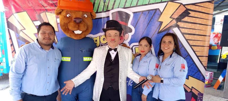 Tabasco rompe récord en el "Termometrón" de la fundación "Ángeles del Mago Chong-Tall" Tabasco rompe récord en el "Termometrón" de la fundación "Ángeles del Mago Chong-Tall"
