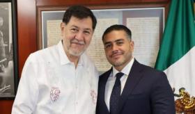 Harfuch y Noroña se reúnen para hablar sobre temas de seguridad
