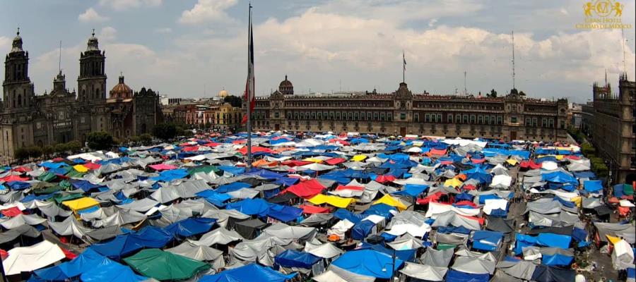 Anuncia la CNTE movilización masiva en CDMX este 17 de julio Anuncia la CNTE movilización masiva en CDMX este 17 de julio