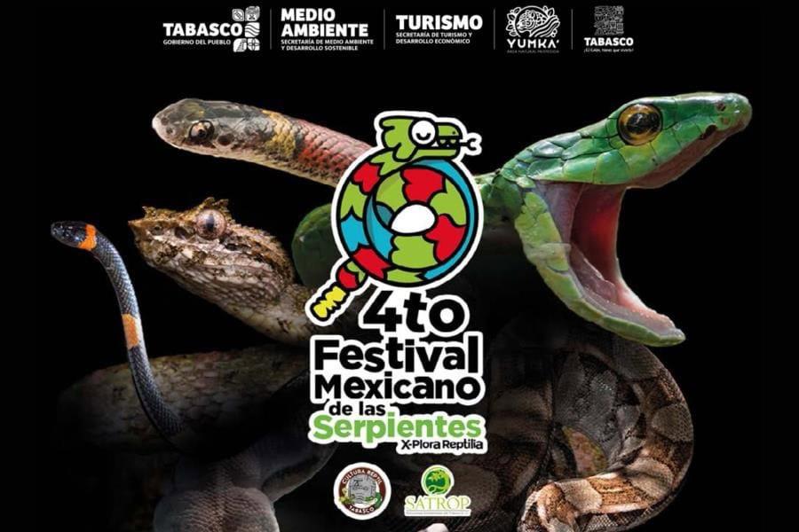 Tabasco, sede del 4to. Festival de las Serpientes Tabasco, sede del 4to. Festival de las Serpientes