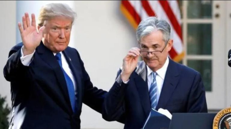 Trump dice que por ahora no despedirá al presidente de la Fed, pero no lo descarta