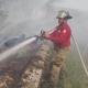 Bomberos del IPCET sofocan incendios de pastizal que amenazaban viviendas
