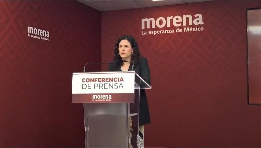 "Tope hasta donde tope, no hay protegidos en Morena": Luisa Alcalde ante caso de Hernán Bermúdez "Tope hasta donde tope, no hay protegidos en Morena": Luisa Alcalde ante caso de Hernán Bermúdez