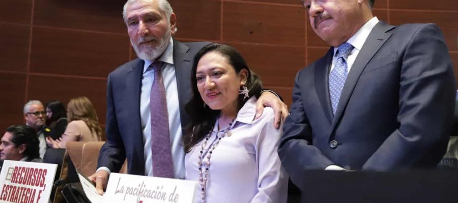 Senadores de Morena respaldan a Adán Augusto López; acusan campaña de desprestigio en su contra Senadores de Morena respaldan a Adán Augusto López; acusan campaña de desprestigio en su contra