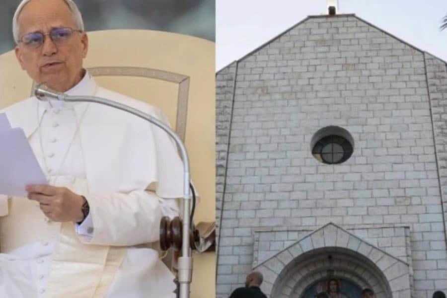 Papa León XIV hace llamado urgente al alto al fuego inmediato en Gaza tras ataque a iglesia