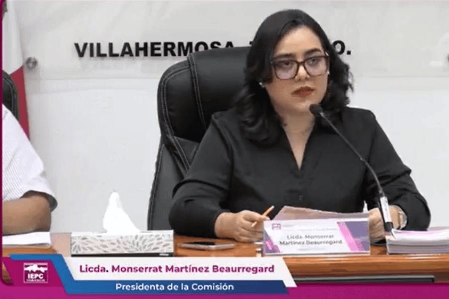 Alrededor de 85 mil pesos erogó el IEPC en debates para la elección judicial: Consejera Monserrat Martínez