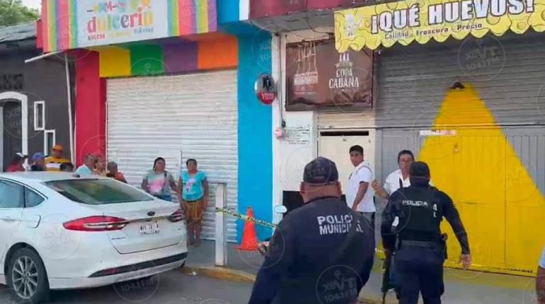 Un muerto y un herido deja ataque a bar en Teapa